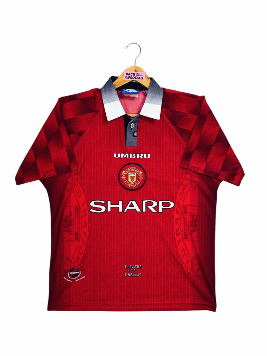 maillot vintage domicile Manchester United 1996/1998 floqué Cantona #7