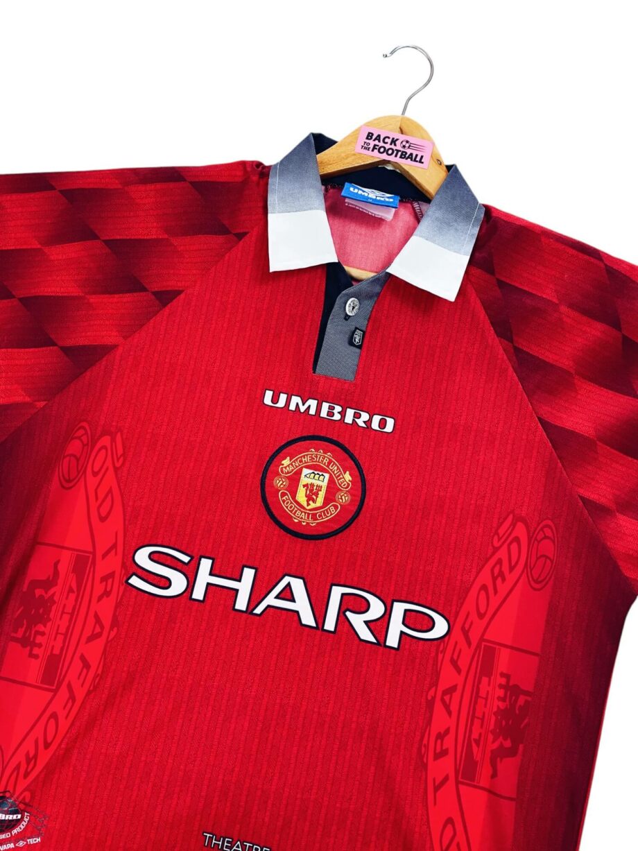 maillot vintage domicile Manchester United 1996/1998 floqué Cantona #7