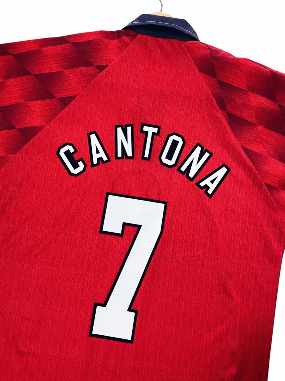 maillot vintage domicile Manchester United 1996/1998 floqué Cantona #7