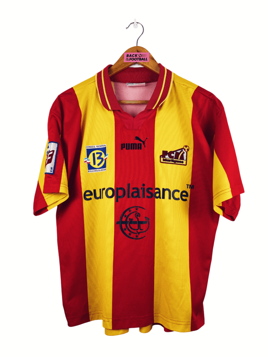 maillot vintage domicile Martigues 2001/2002 floqué du numéro 10