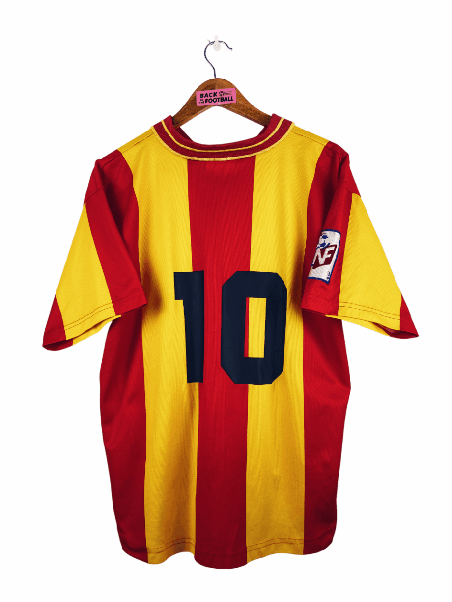 maillot vintage domicile Martigues 2001/2002 floqué du numéro 10