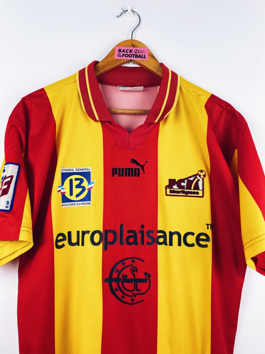 maillot vintage domicile Martigues 2001/2002 floqué du numéro 10