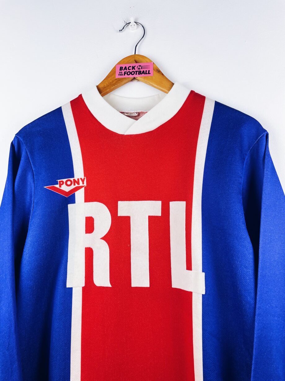 maillot vintage domicile PSG 1977/1978 manches longues template