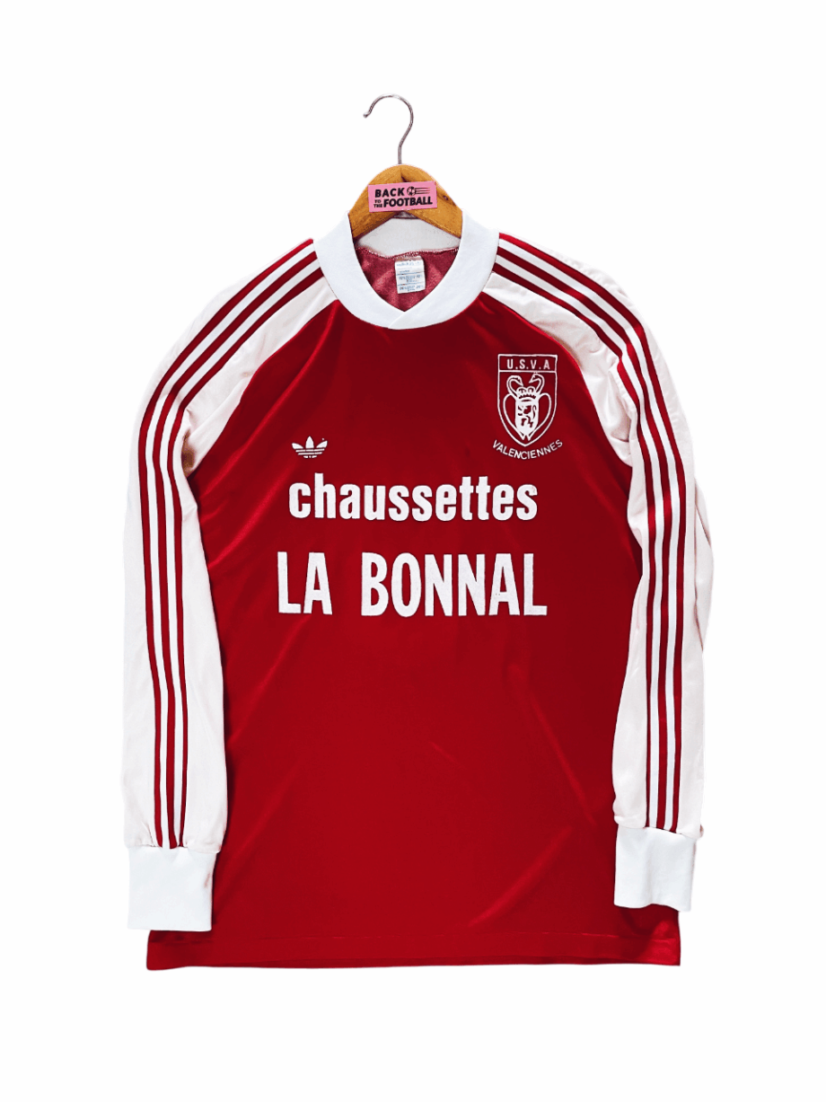 maillot vintage domicile Valenciennes 1980/1981 manches longues porté (match worn) par Bruno Zaremba #9