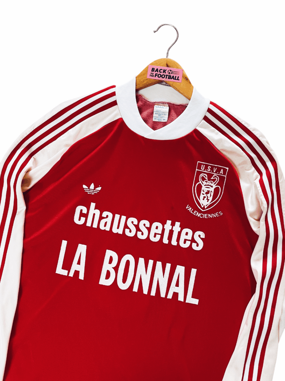 maillot vintage domicile Valenciennes 1980/1981 manches longues porté (match worn) par Bruno Zaremba #9