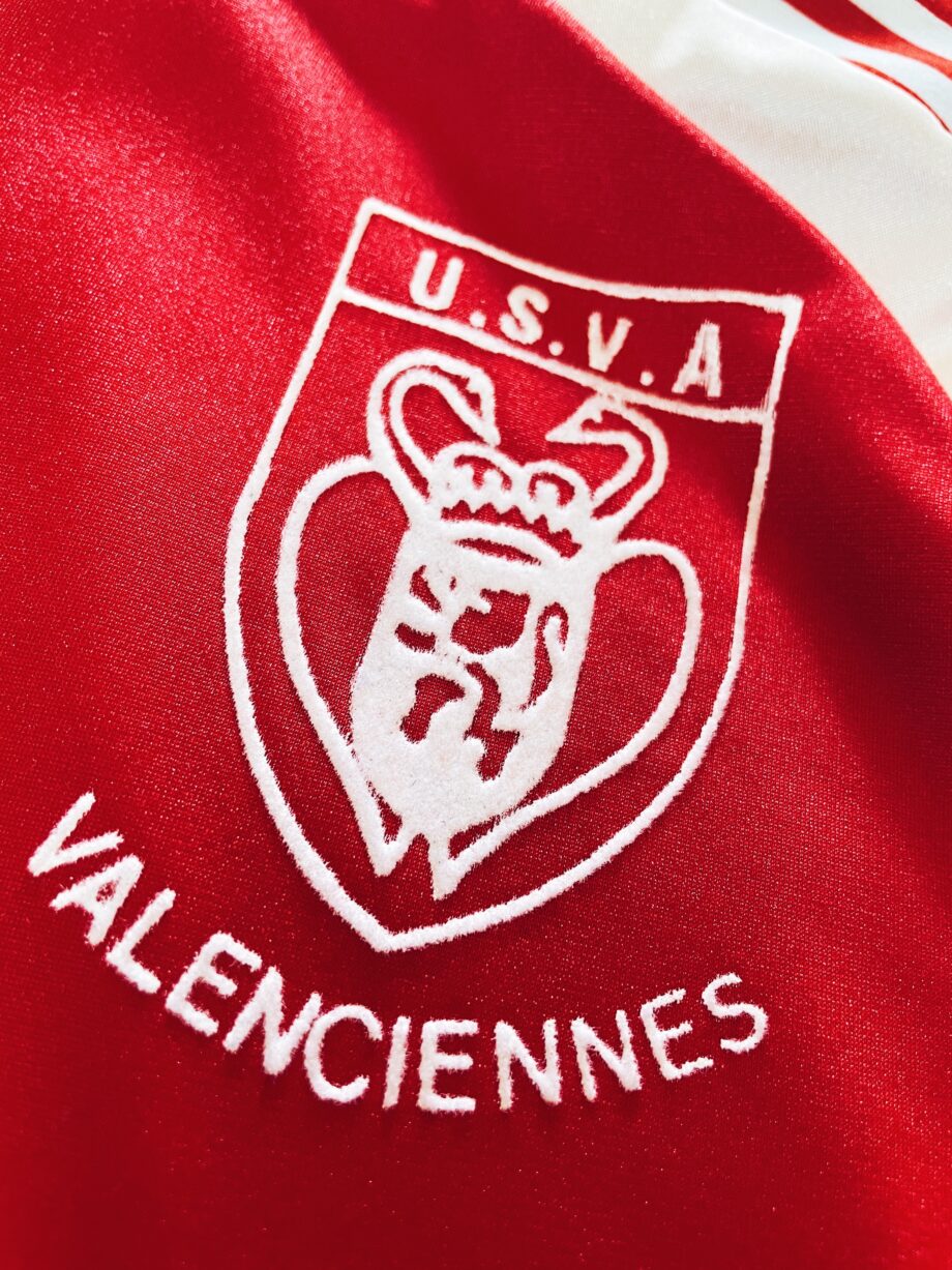 maillot vintage domicile Valenciennes 1980/1981 manches longues porté (match worn) par Bruno Zaremba #9