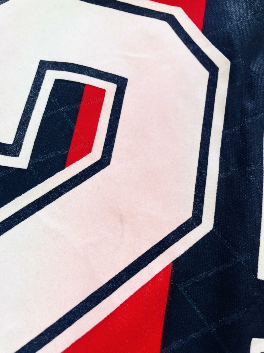 maillot vintage domicile AC Milan 1995/1996 manches longues issu du stock pro (player issue)