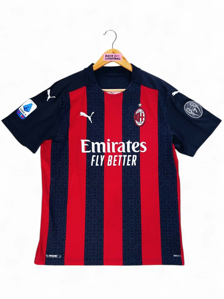 maillot vintage domicile AC Milan 2020/2021 floqué Ibrahimović #11