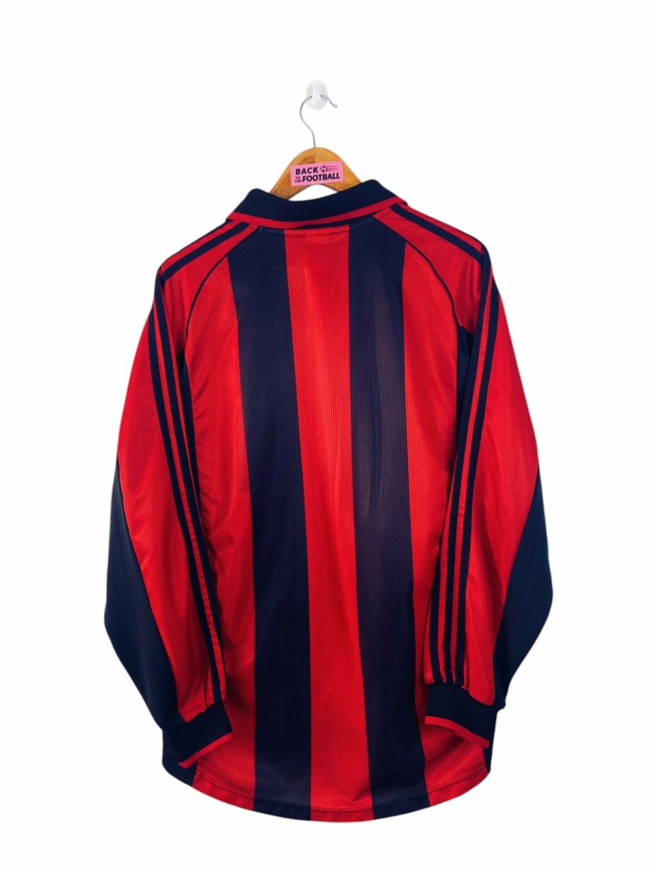 maillot vintage domicile AC Milan 1998/1999 manches longues