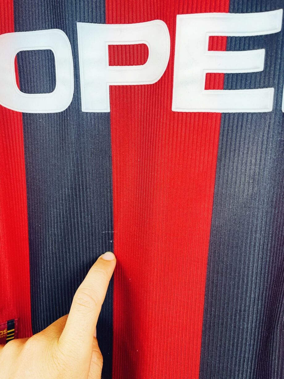 maillot vintage domicile AC Milan 1998/1999 manches longues
