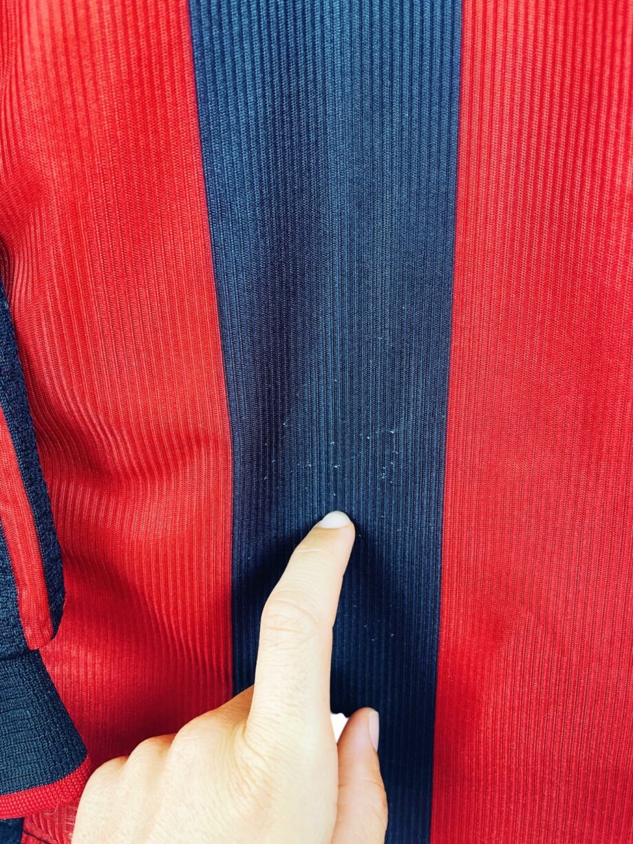 maillot vintage domicile AC Milan 1998/1999 manches longues
