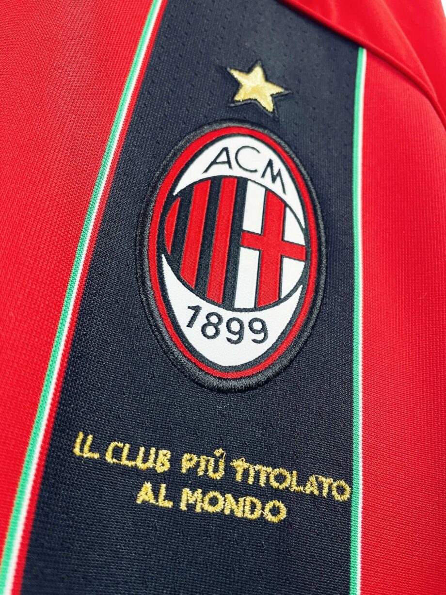 maillot vintage domicile AC Milan 2012/2013 floqué El Saarawy #92