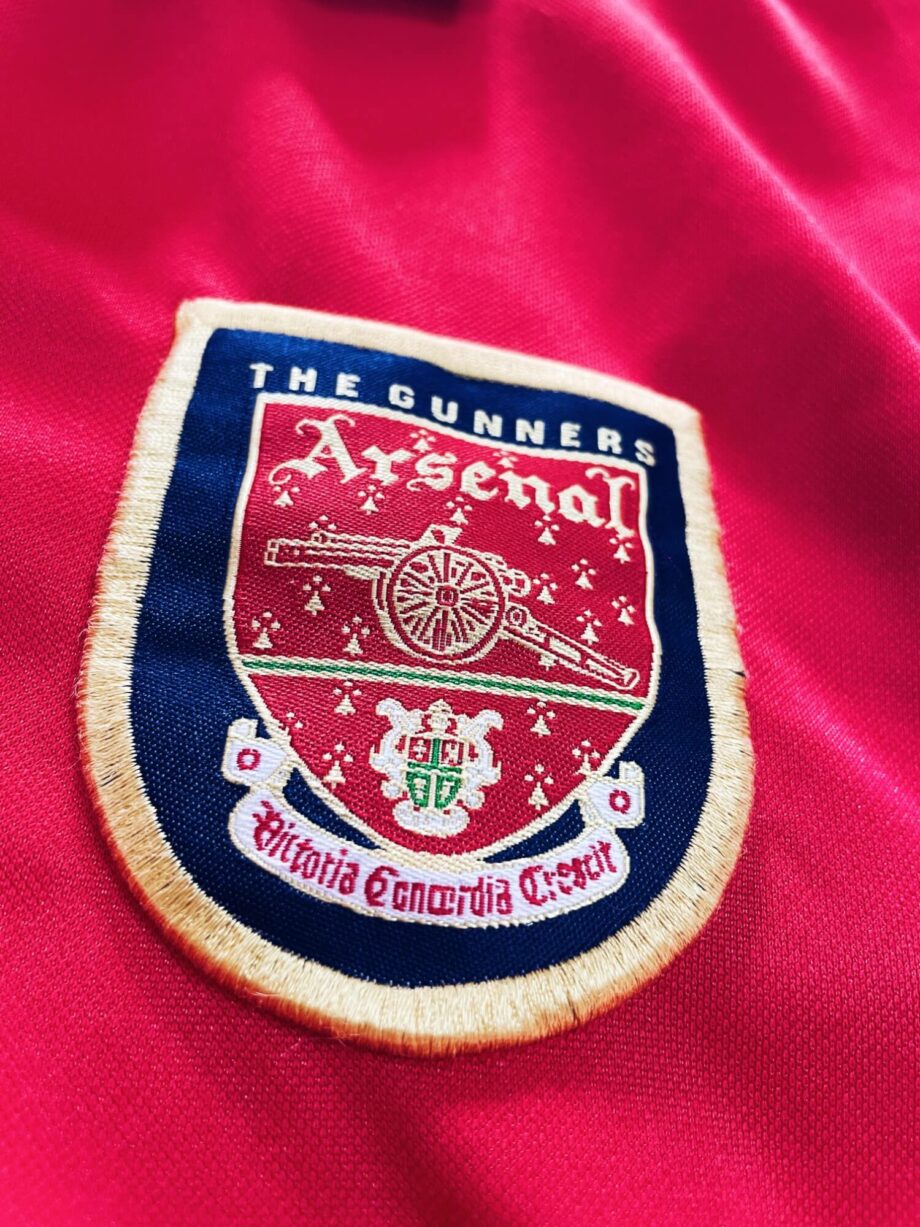 maillot vintage domicile Arsenal 1999/2000