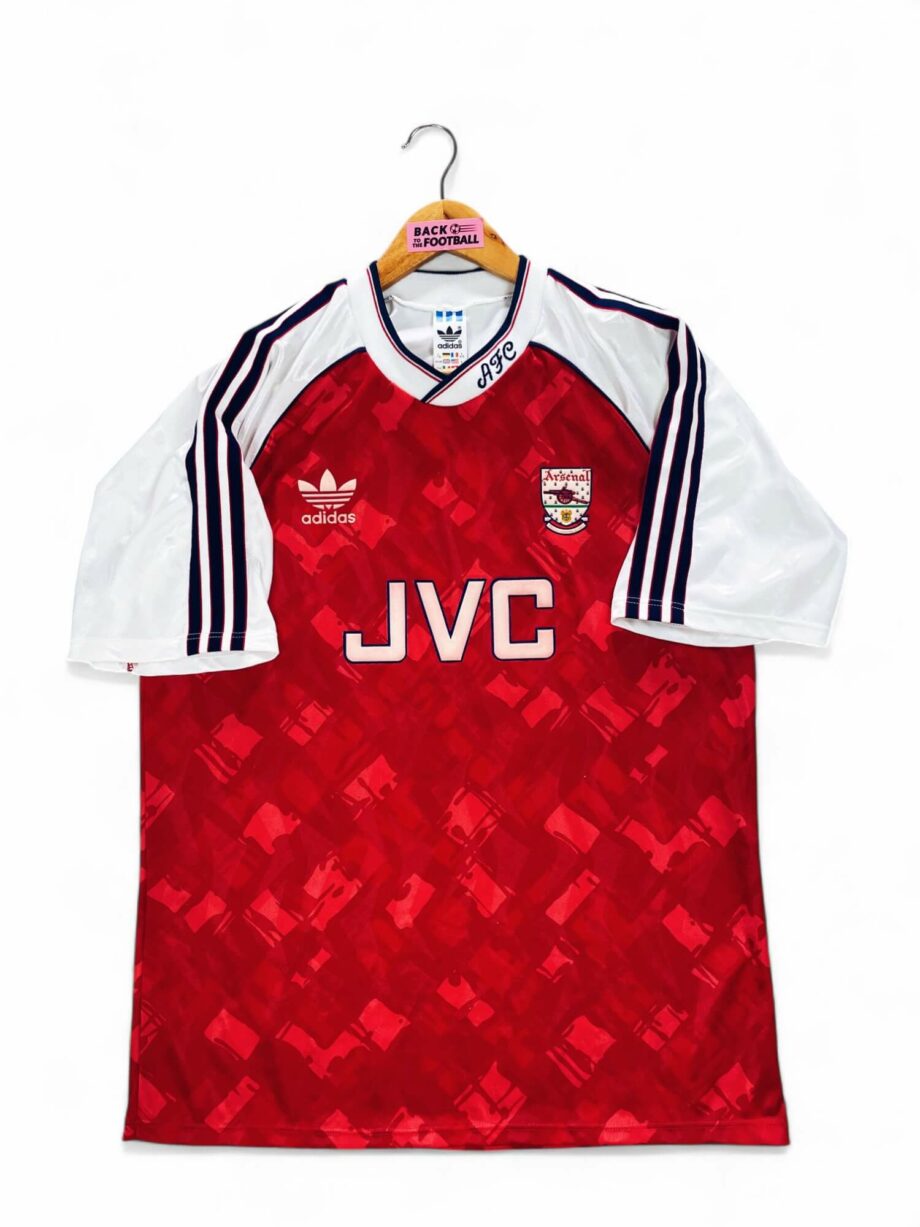 maillot vintage domicile Arsenal 1990/1992