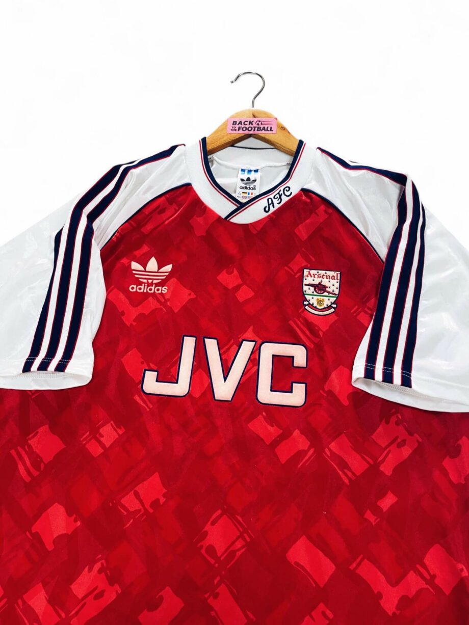 maillot vintage domicile Arsenal 1990/1992