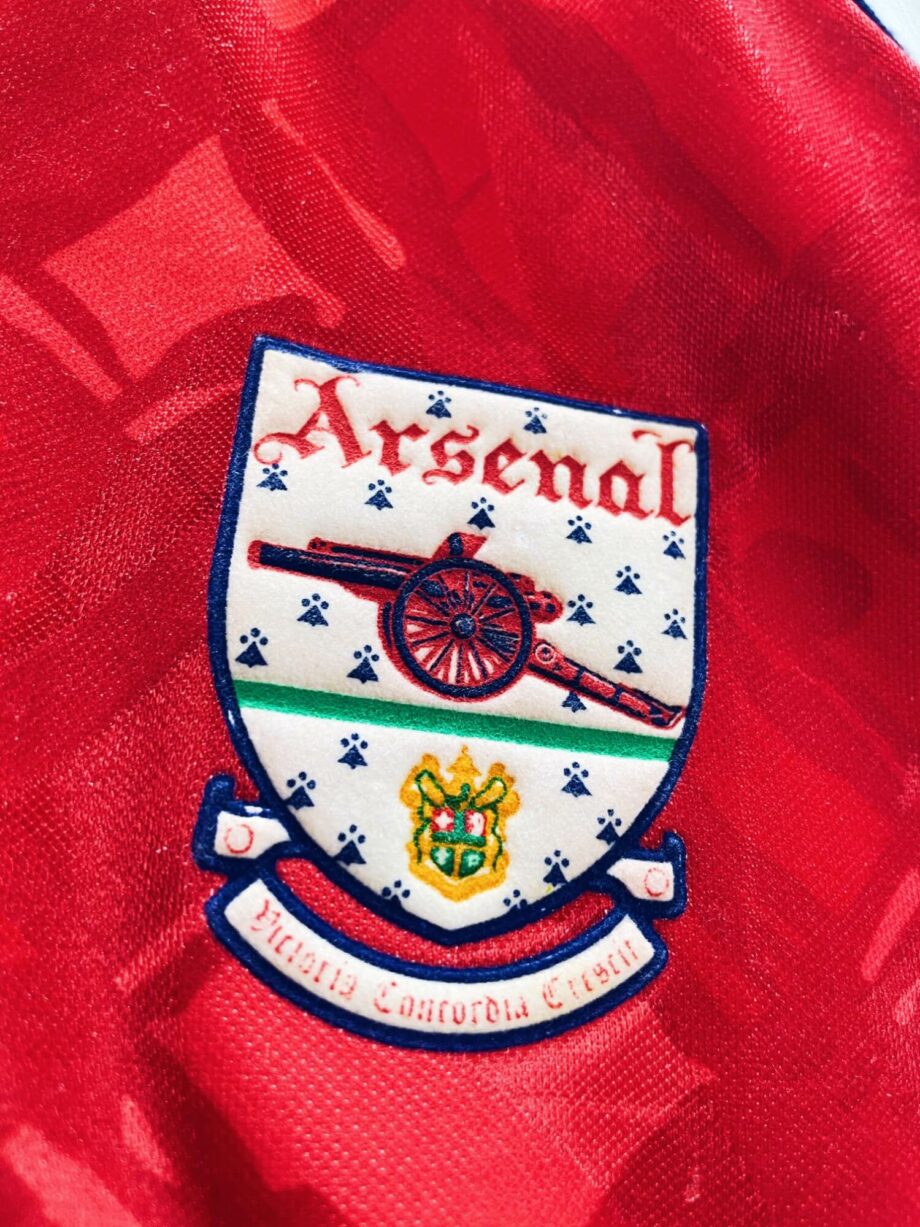 maillot vintage domicile Arsenal 1990/1992