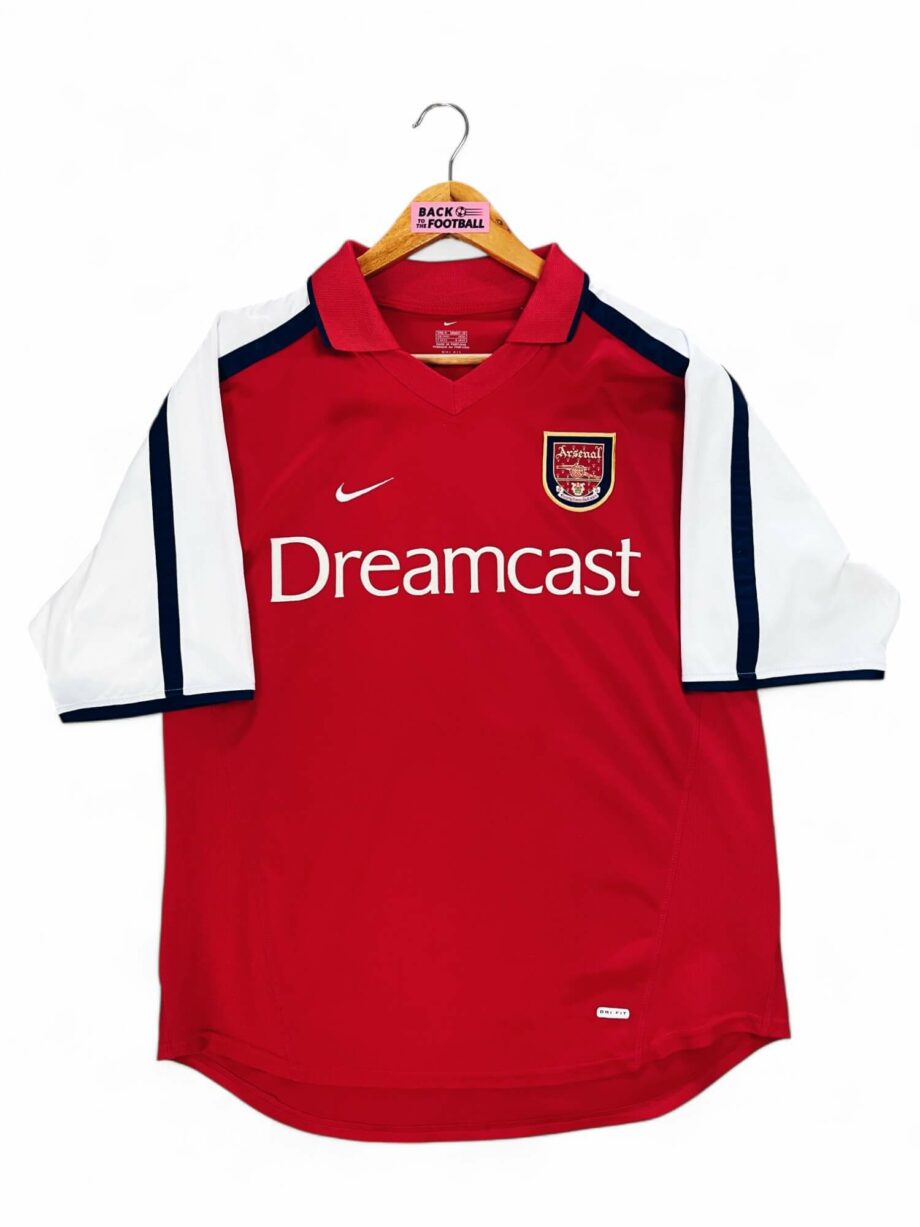 maillot vintage domicile Arsenal 2000/2002 floqué Henry #14