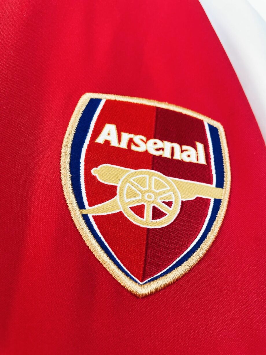 maillot vintage domicile Arsenal 2002/2004 floqué Bergkamp #10