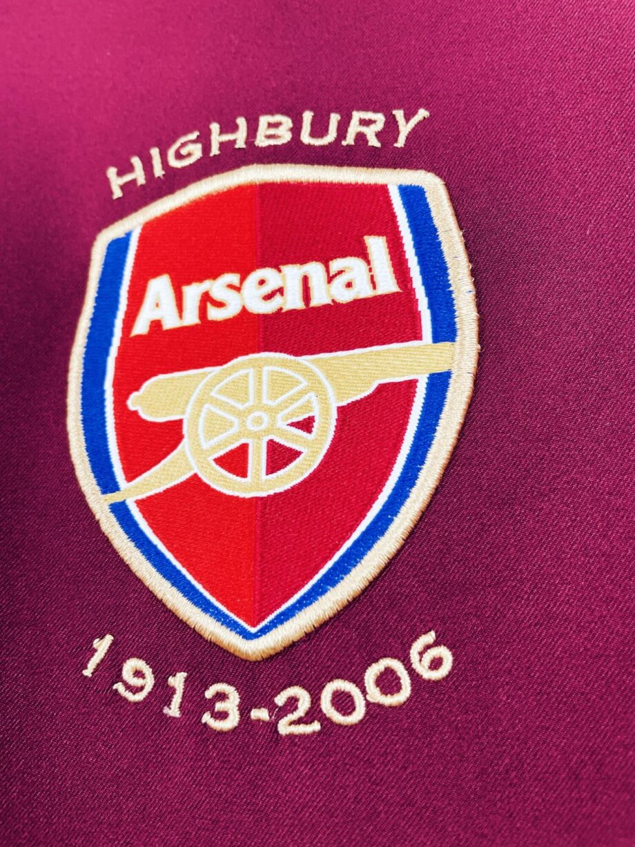 maillot vintage domicile Arsenal 2005/2006 floqué Hleb #13