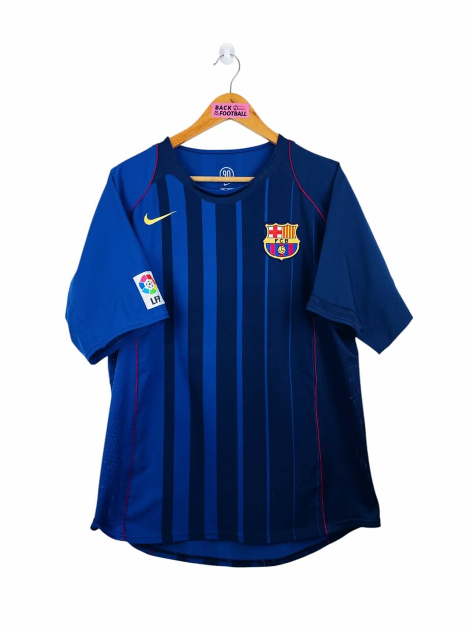 maillot vintage extérieur Barcelone 2004/2006 floqué Ronaldinho #10