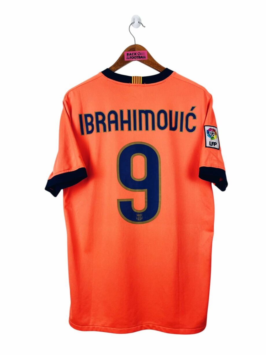 maillot vintage extérieur FC Barcelone 2009/2010 floqué Ibrahimović #9