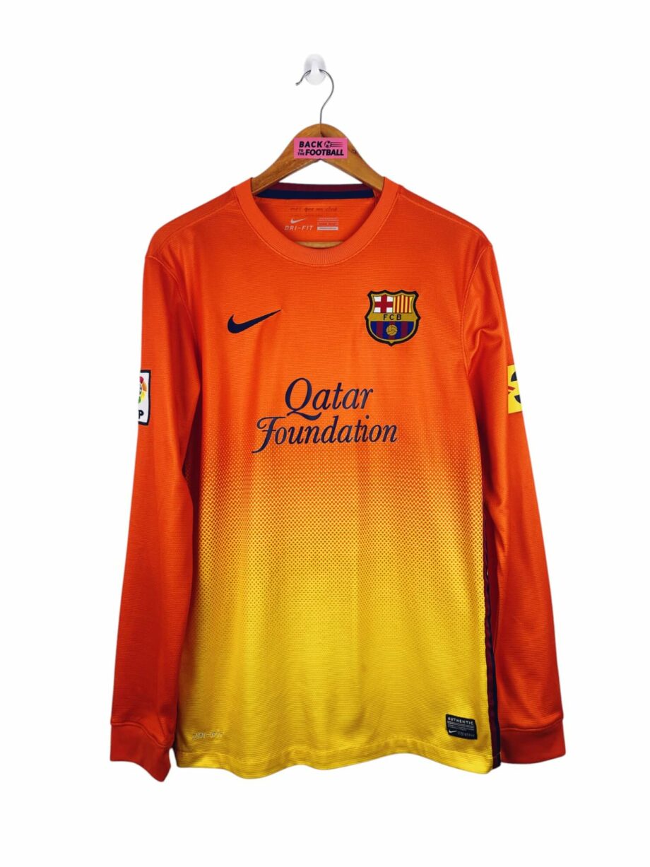 maillot vintage extérieur Barcelone 2012/2013 manches longues