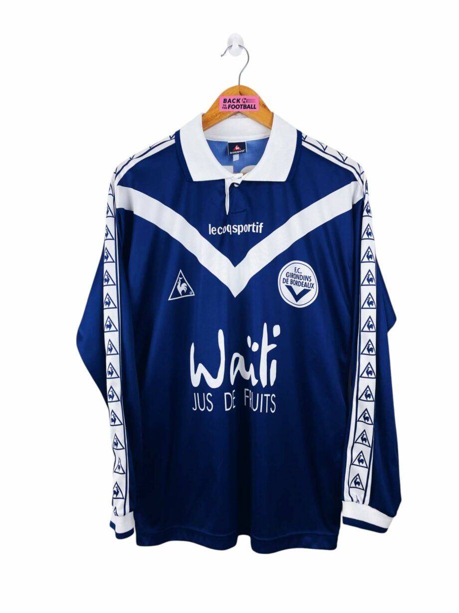 maillot vintage domicile Girondins de Bordeaux 1996/1997 manches longues