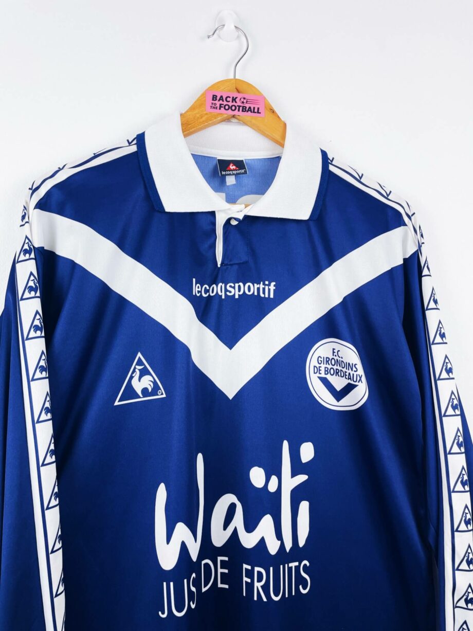 maillot vintage domicile Girondins de Bordeaux 1996/1997 manches longues