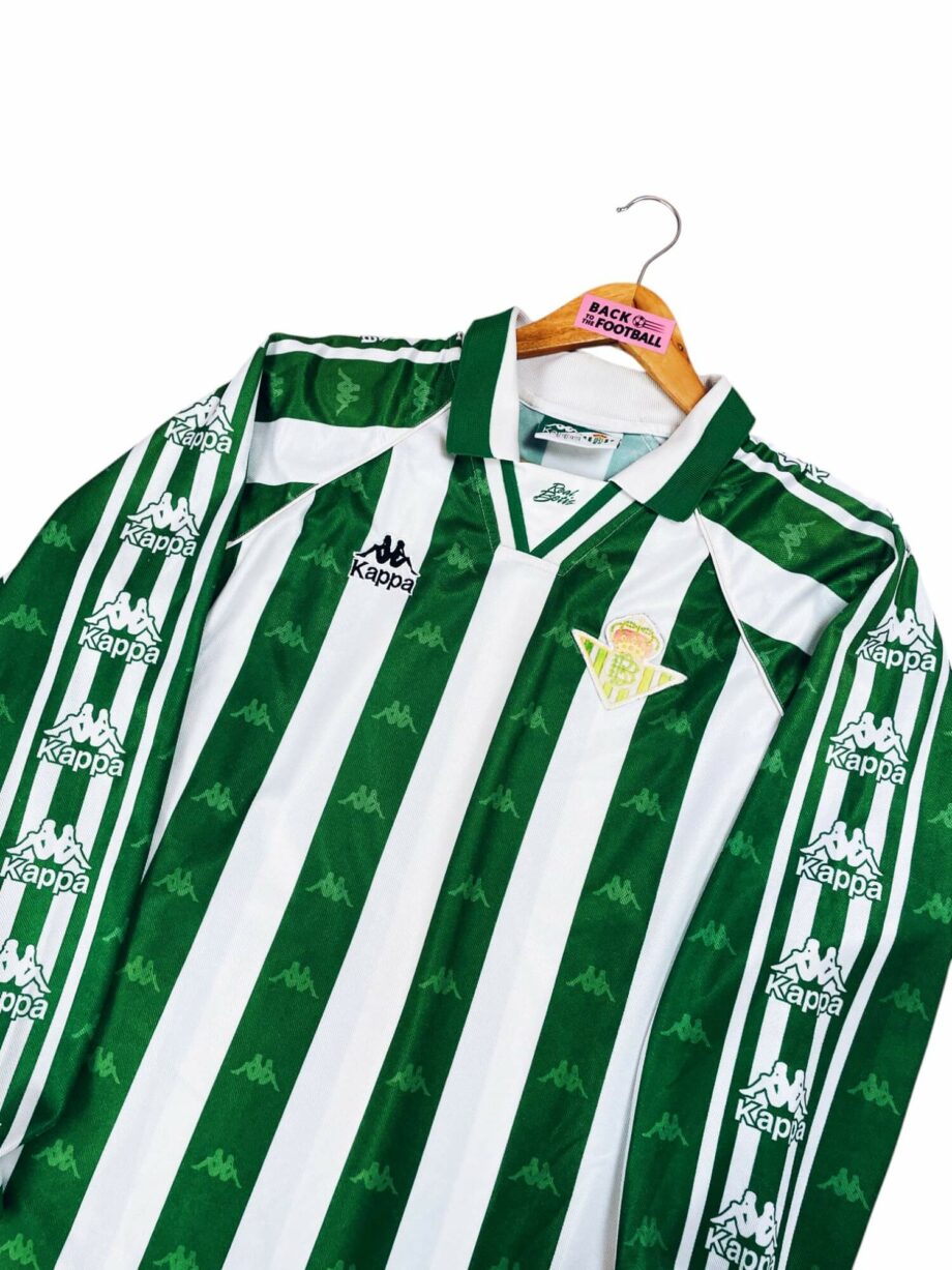maillot vintage domicile Betis Séville 1995/1997 manches longues