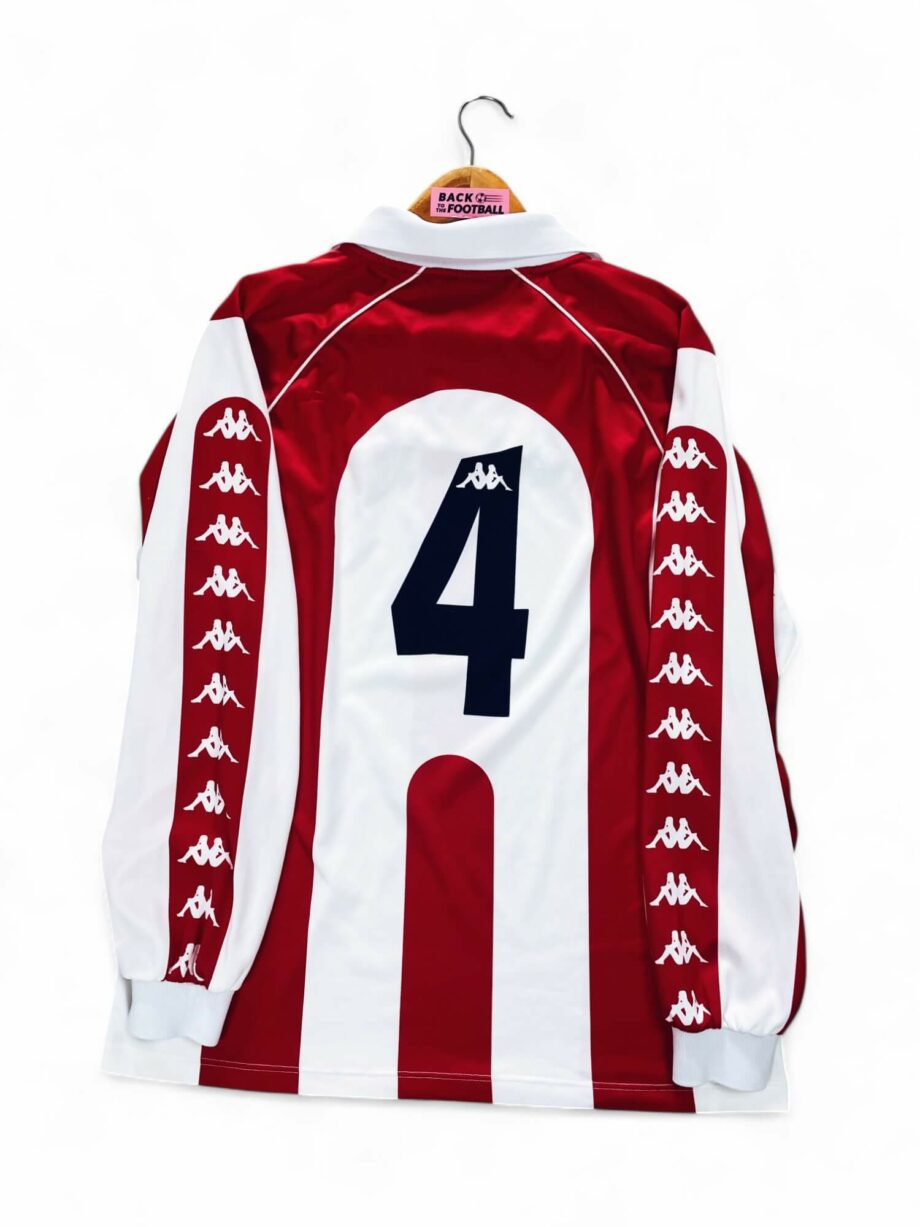 maillot vintage domicile Athletic Bilbao 1998/1999 manches longues issu du stock pro (player issue)