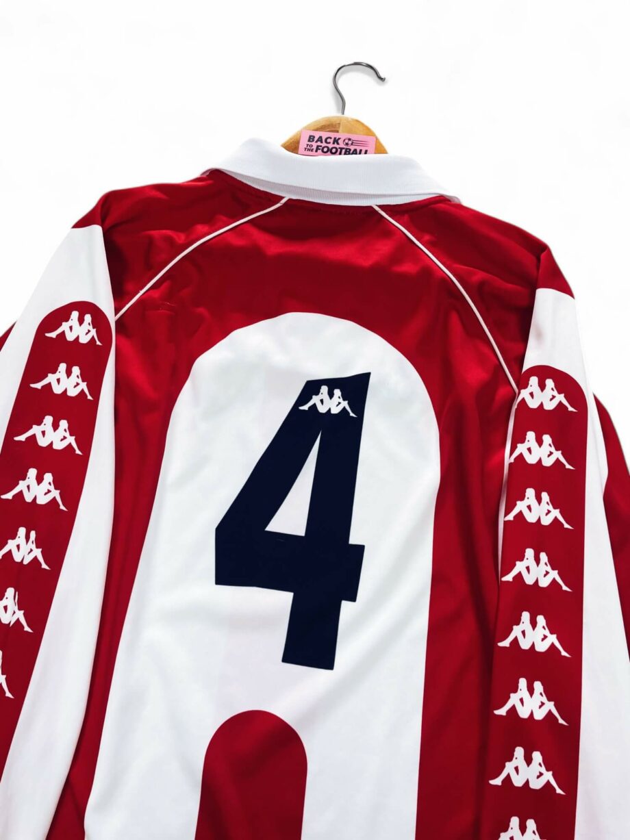 maillot vintage domicile Athletic Bilbao 1998/1999 manches longues issu du stock pro (player issue)