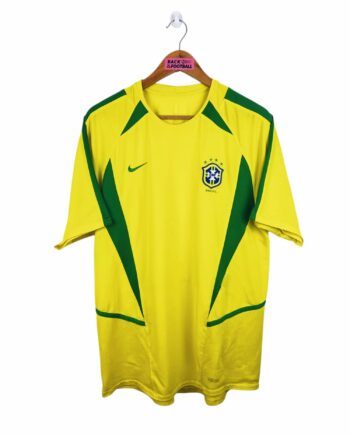maillot vintage domicile Brésil 2002