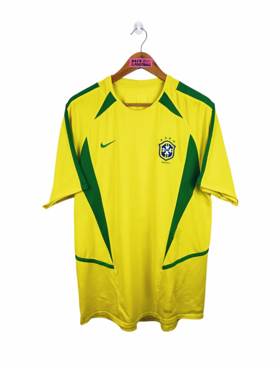 maillot vintage domicile Brésil 2002
