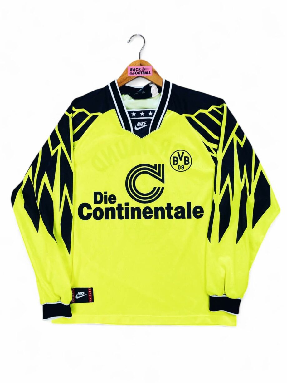 maillot vintage domicile Borussia Dortmund 1994/1995 manches longues