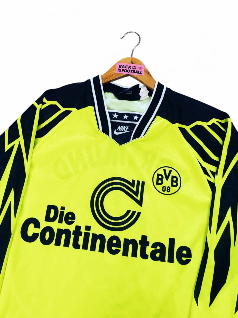 maillot vintage domicile Borussia Dortmund 1994/1995 manches longues