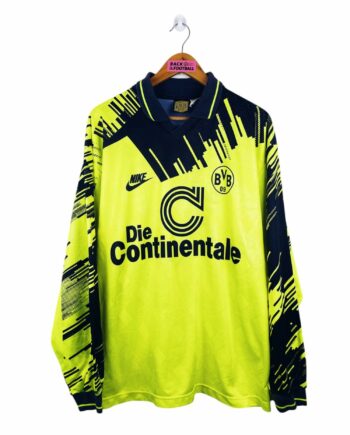 maillot vintage domicile Borussia Dortmund 1993/1994 manches longues