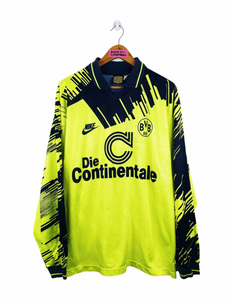 maillot vintage domicile Borussia Dortmund 1993/1994 manches longues