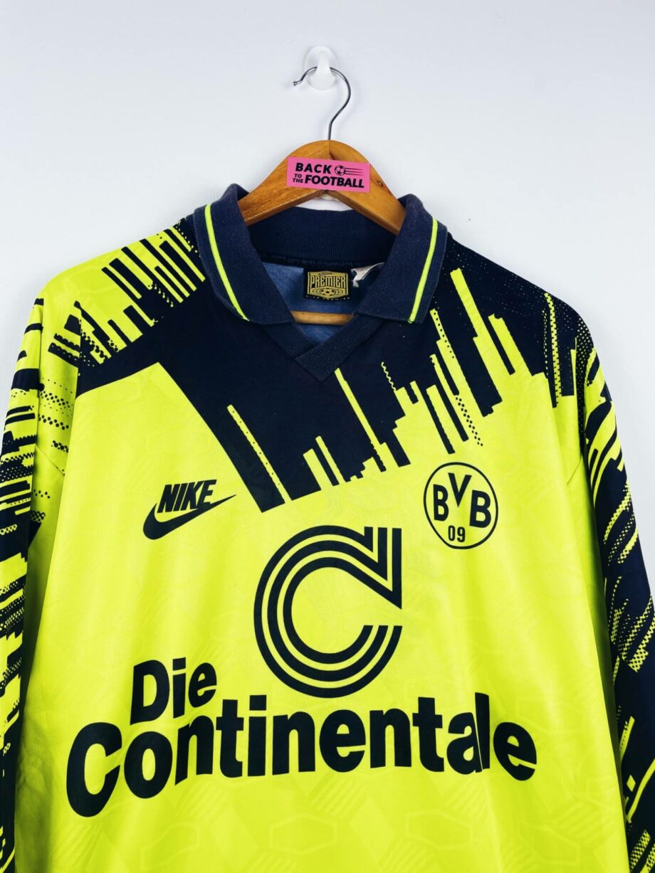 maillot vintage domicile Borussia Dortmund 1993/1994 manches longues