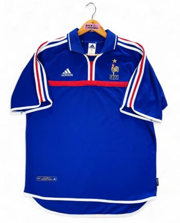 maillot vintage domicile équipe de France 2000