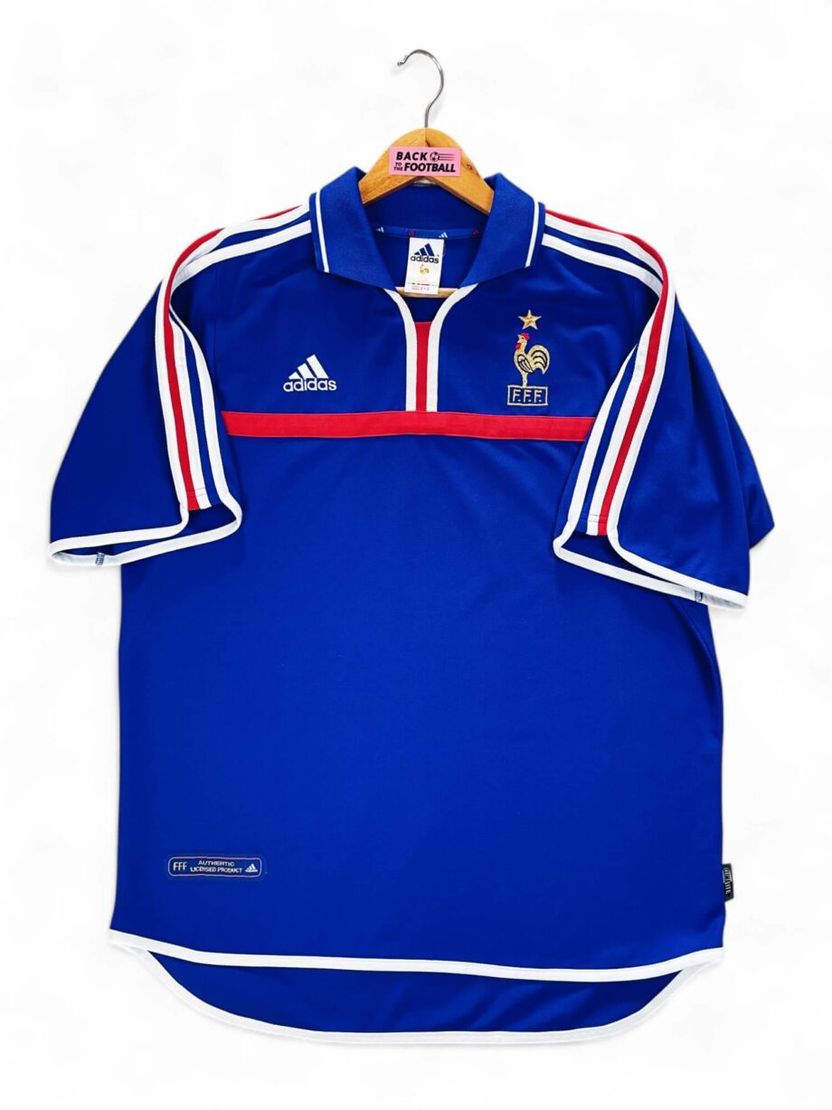 maillot vintage domicile équipe de France 2000