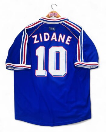maillot vintage domicile équipe de France 1998 floqué Zidane #10