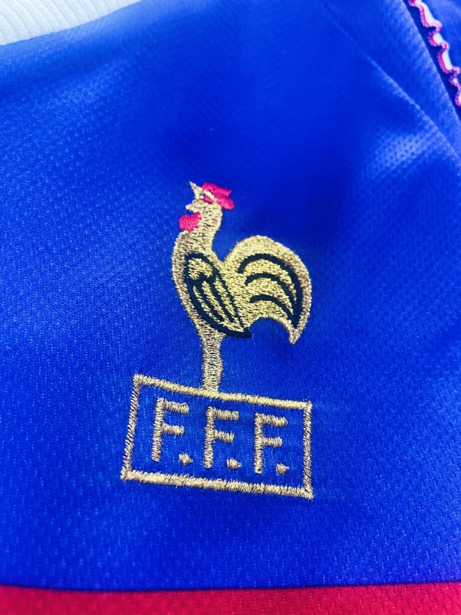 maillot vintage domicile équipe de France 1998 floqué Zidane #10