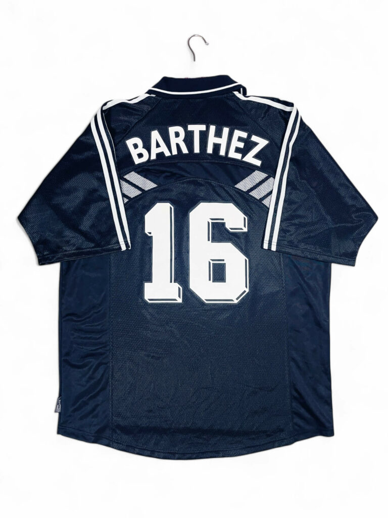 Maillot Gardien Equipe De France Barthez N°16 1999-2000, Taille XL