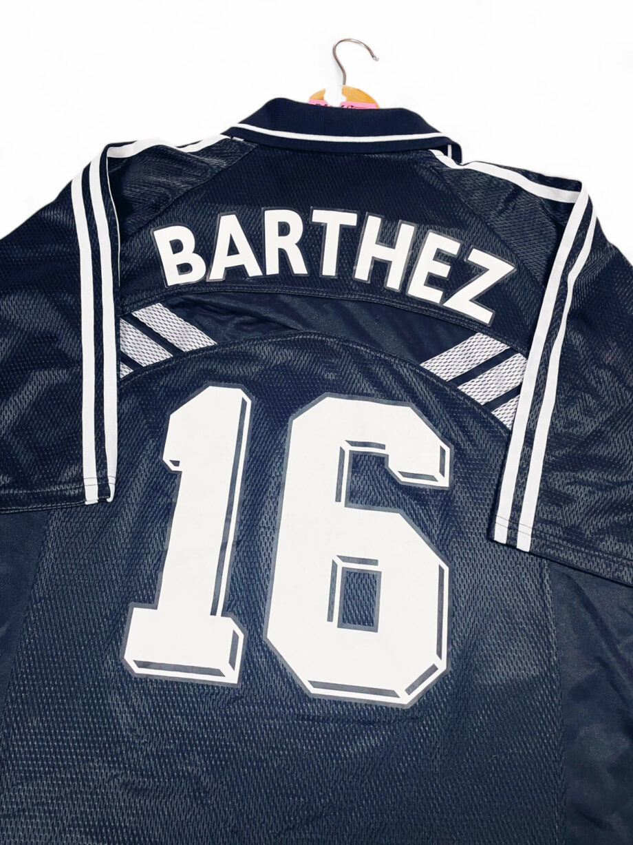 maillot vintage gardien équipe de France 1998 floqué Barthez #16