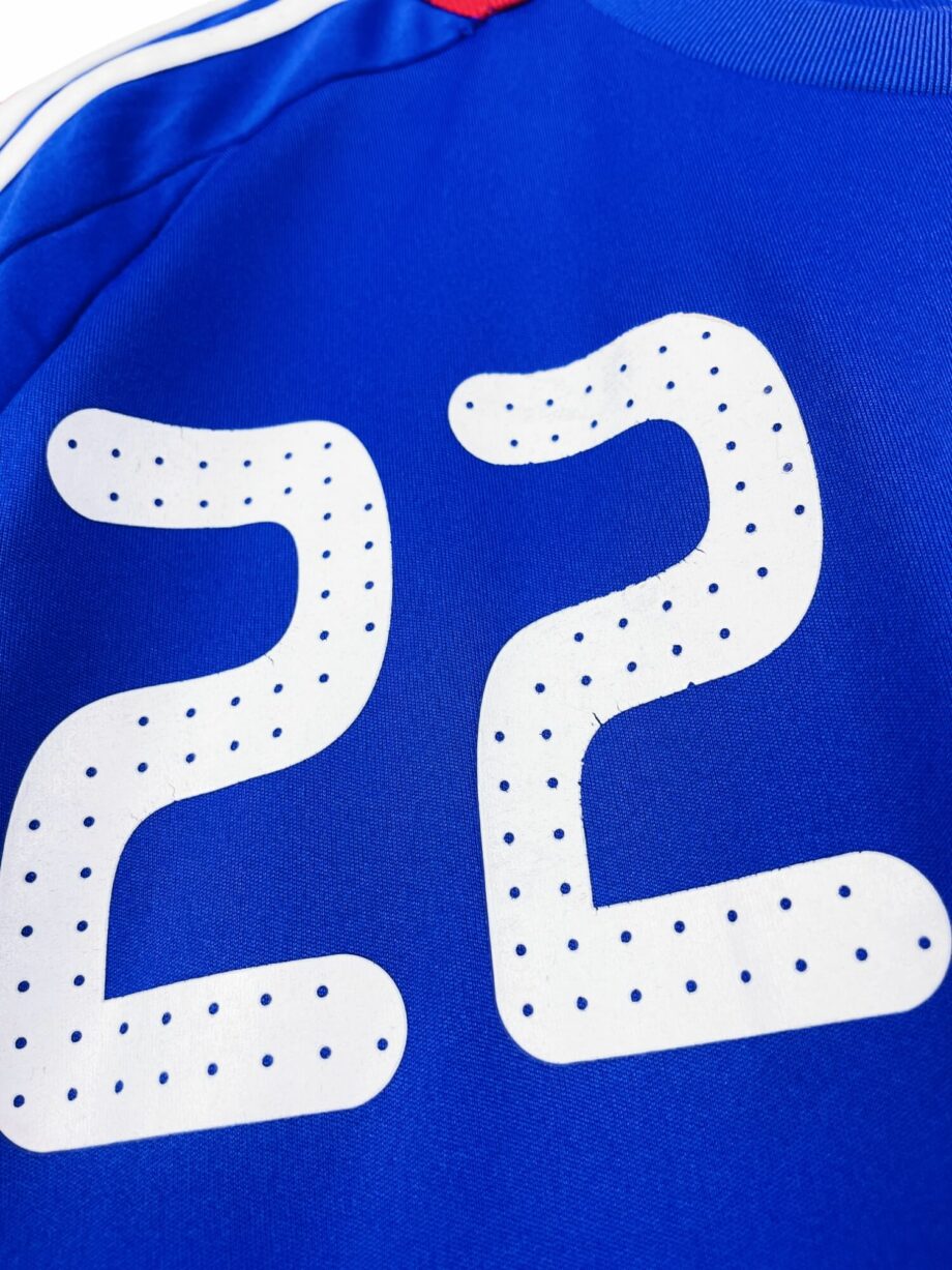 maillot vintage domicile équipe de France 2008 floqué Ribéry #22
