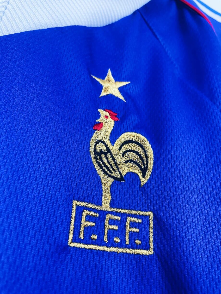 maillot vintage domicile équipe de France 1998 floqué Zidane #10