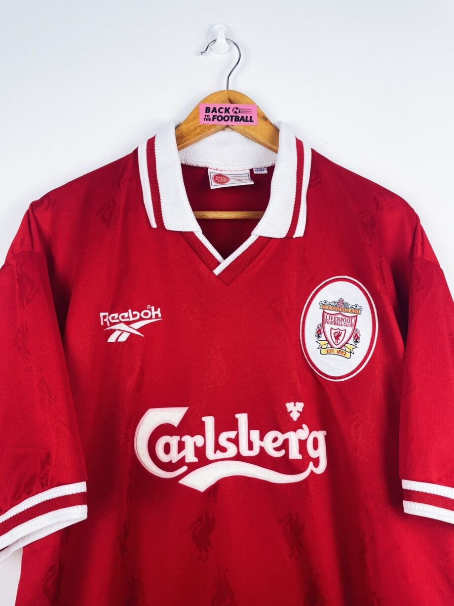 maillot vintage domicile Liverpool 1996/1998