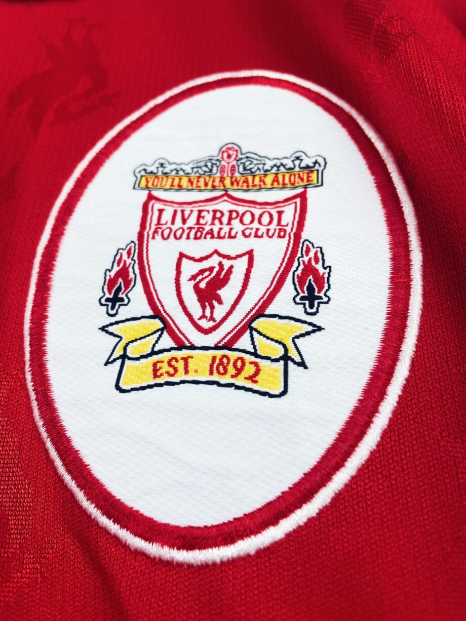 maillot vintage domicile Liverpool 1996/1998