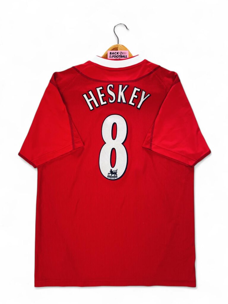 Maillot Angleterre Rétro Emile Heskey Coupe Du Monde 2002 - Taille M Adulte - Umbro