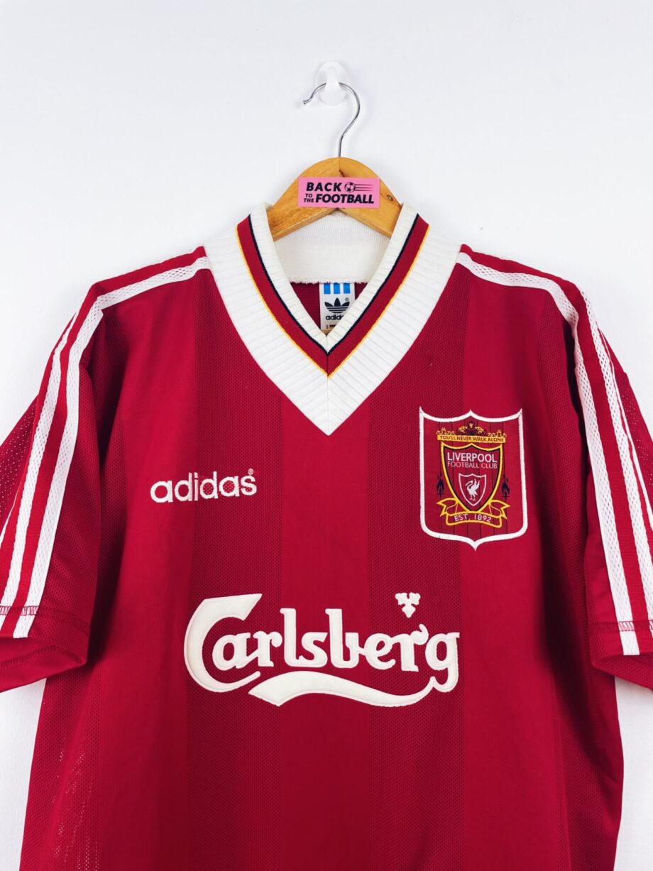 maillot vintage domicile Liverpool 1995/1996